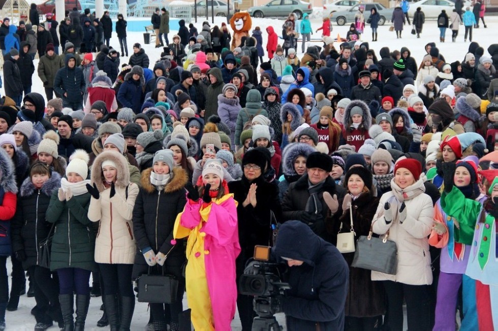 The students of Yelabuga Institute KFU celebrated Tatyana's day as a large-scale holiday.