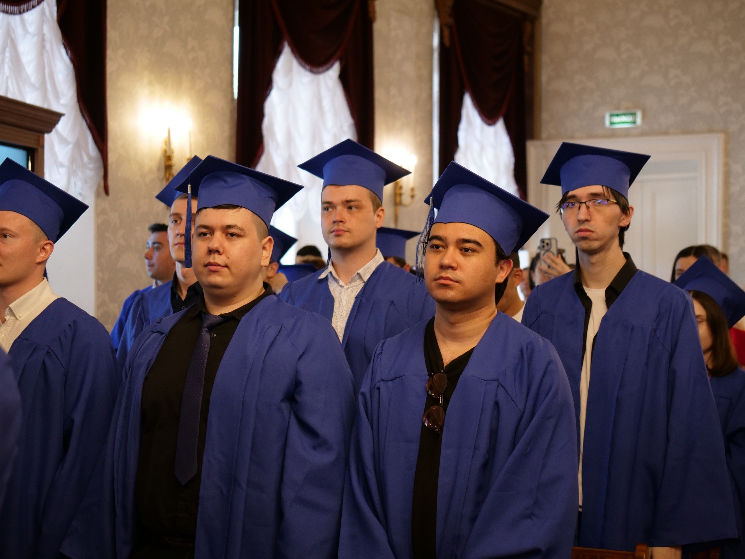 Graduation ceremony of the Bachelor's and Master's programs students of the Institute of 2024 ,ITIS, LIRS, robotics