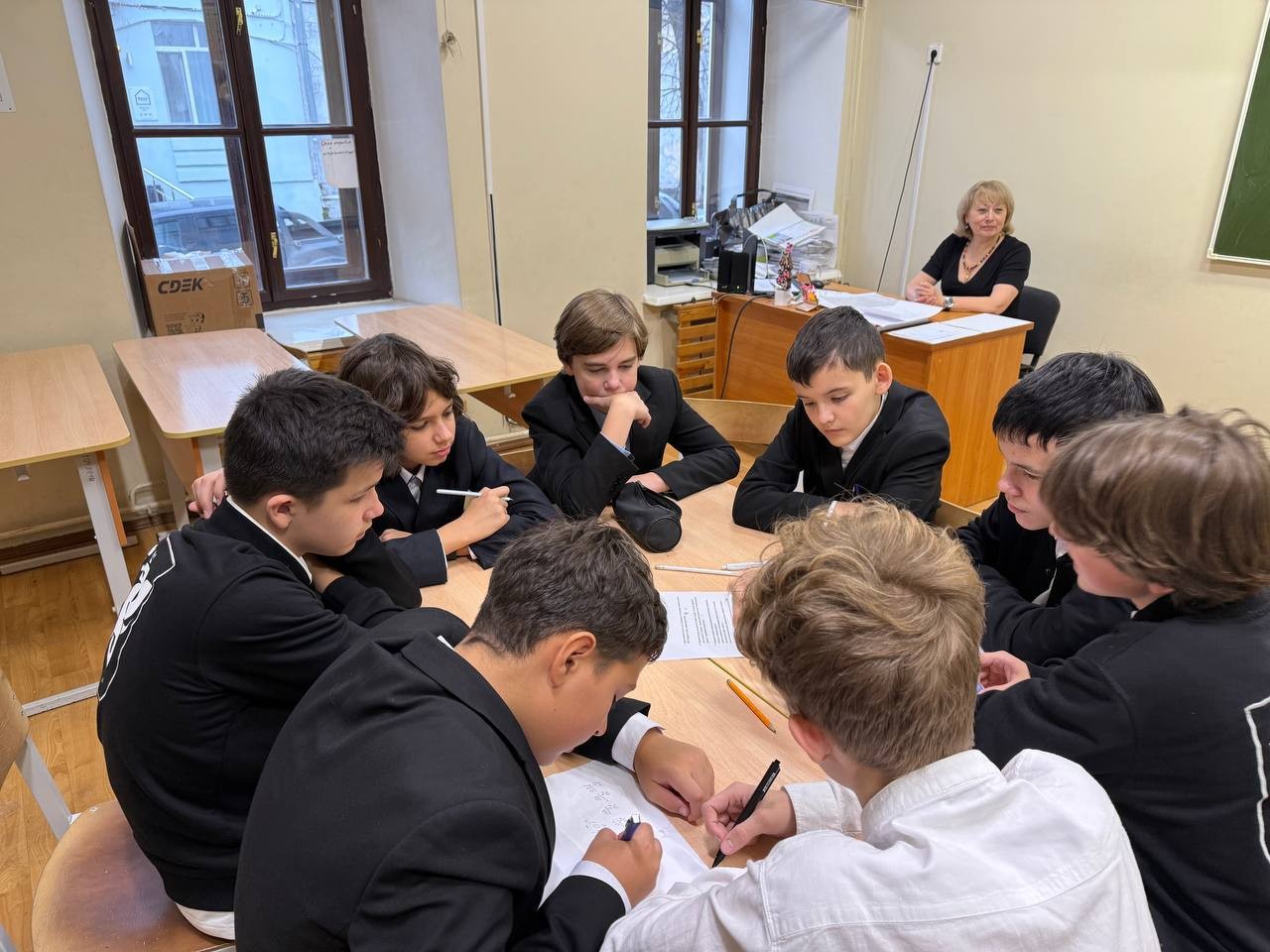 В Лицее имени Н.И.Лобачевского прошла увлекательная квест-игра 'Математический марафон' В Лицее имени Н.И.Лобачевского прошла увлекательная квест-игра 'Математический марафон'