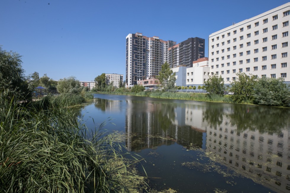 Environmental rehabilitation of Maryino Lake in Kazan completed ,Maryino Lake, environment