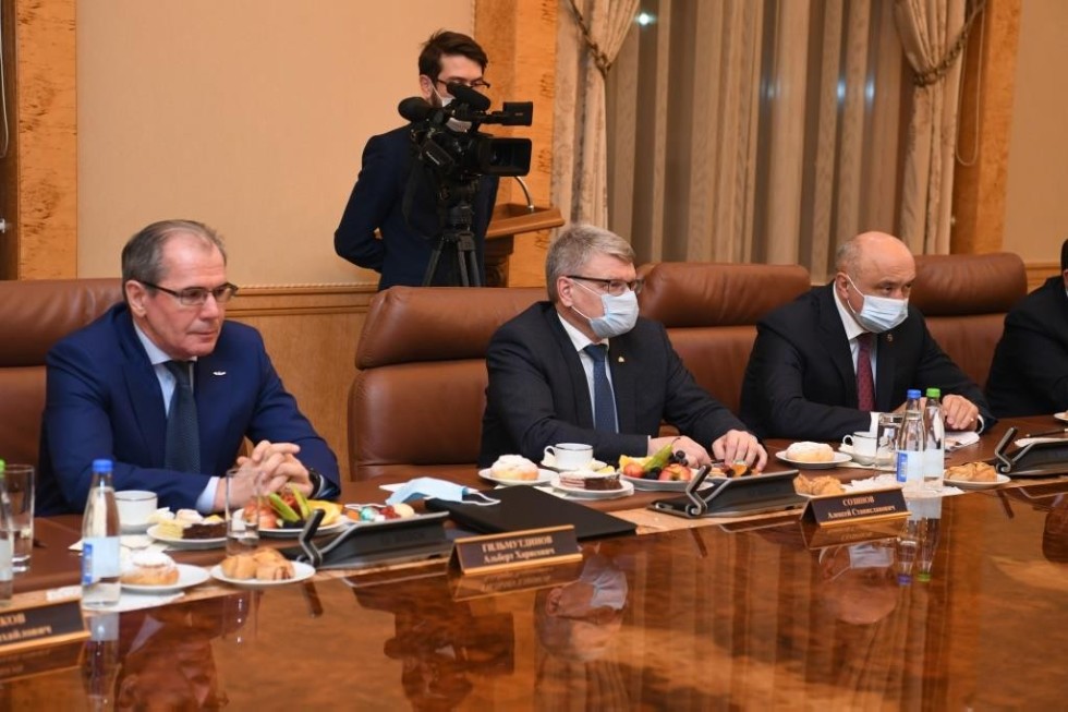 President of Tatarstan Rustam Minnikhanov convened year-end meeting with local rectors