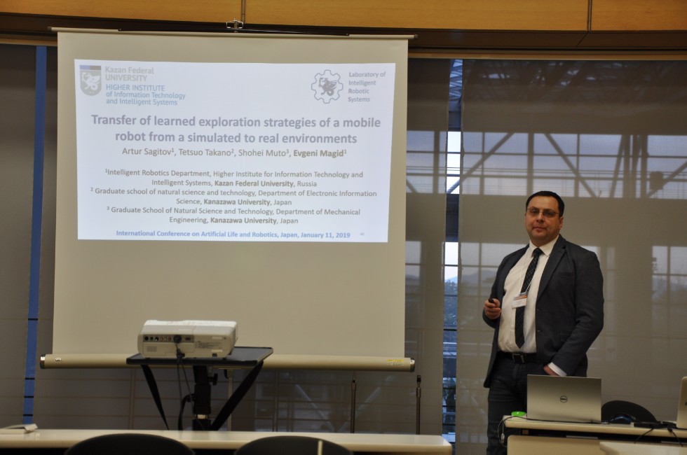 ���� ����������� ���������� ������� ������ �� ������������� ����������� ICAROB 2019 � ������