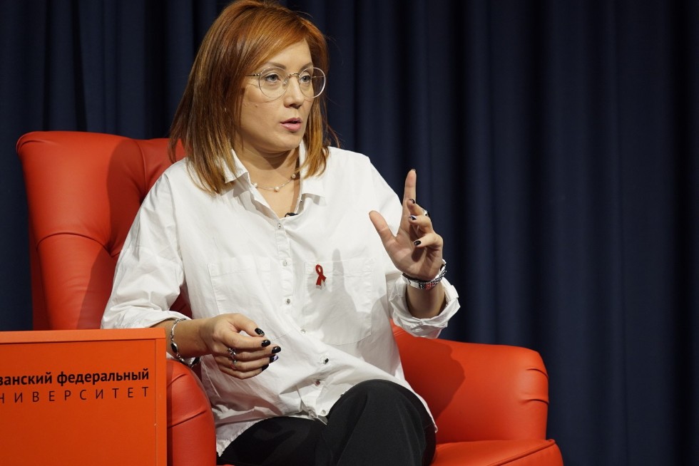 Psychologist and social activist Svetlana Izambaeva reiterates the importance of HIV awareness Psychologist and social activist Svetlana Izambaeva reiterates the importance of HIV awareness