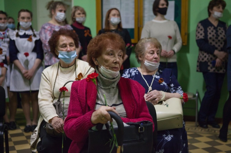 The Victory Day celebration took place at Elabuga Institute (branch) of Kazan (Volga region) Federal University