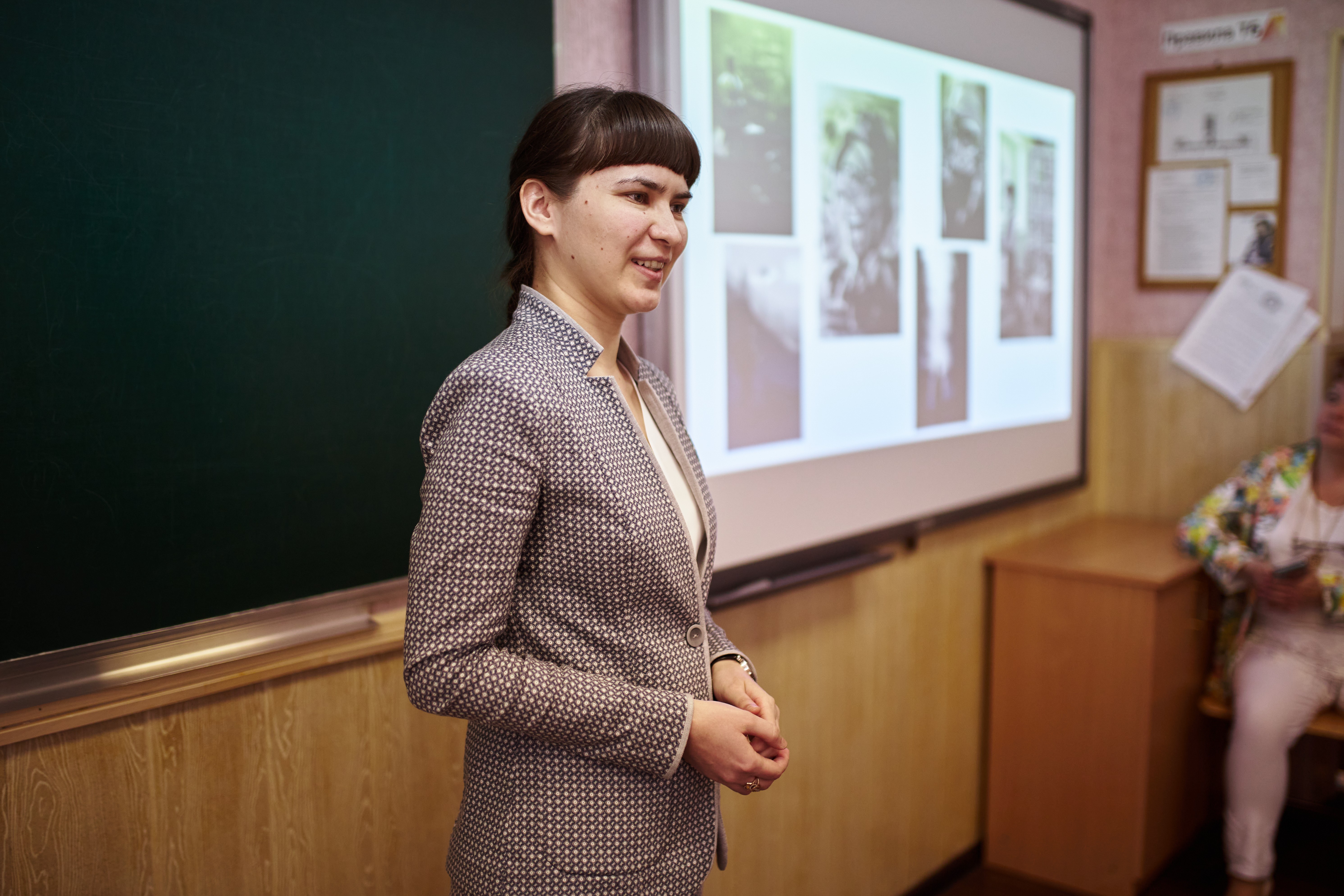 Студенты Высшей школы русской и зарубежной филологии им. Льва Толстого посетили МБОУ 'Гимназия №94' Студенты Высшей школы русской и зарубежной филологии им. Льва Толстого посетили МБОУ 'Гимназия №94'