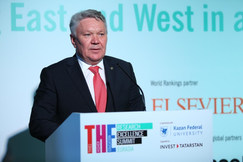New Eurasia rankings unveiled at Times Higher Education Research Excellence Summit in Kazan