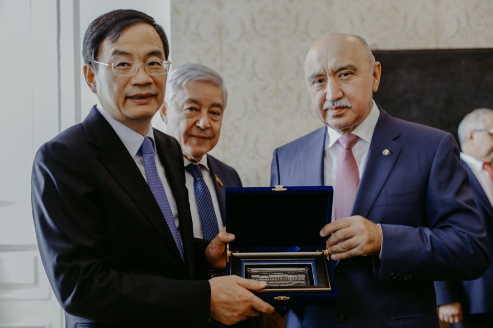 Kazan Federal University hosted Vice-Chairman of Chinese People's Consultative Conference Wang Yongqing