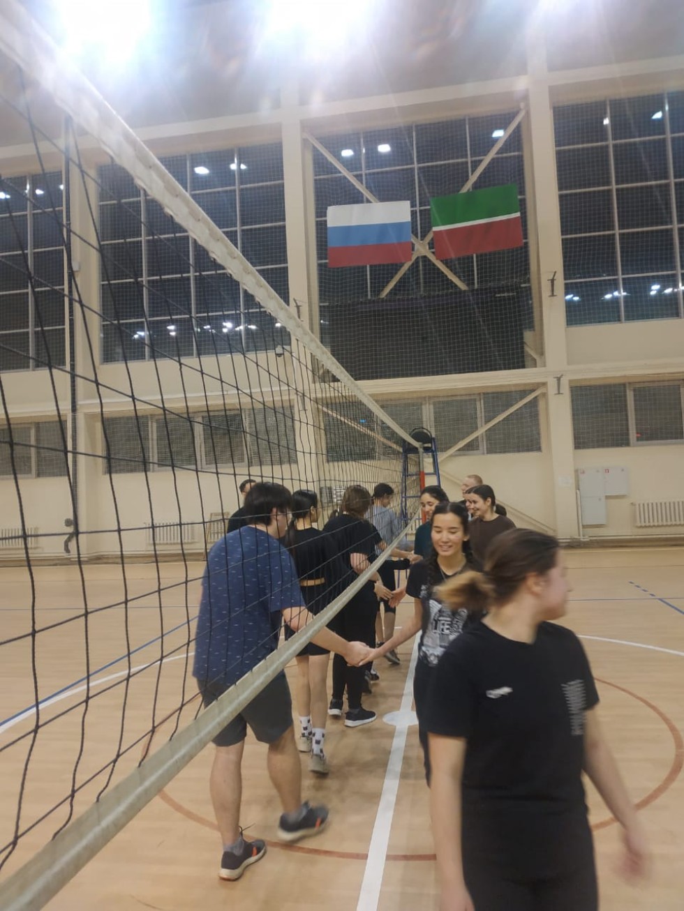 Волейбольный турнир студентов четырех институтов КФУ