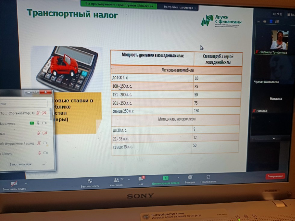 Слушатели Университета третьего возраста по программе Слушатели Университета третьего возраста по программе