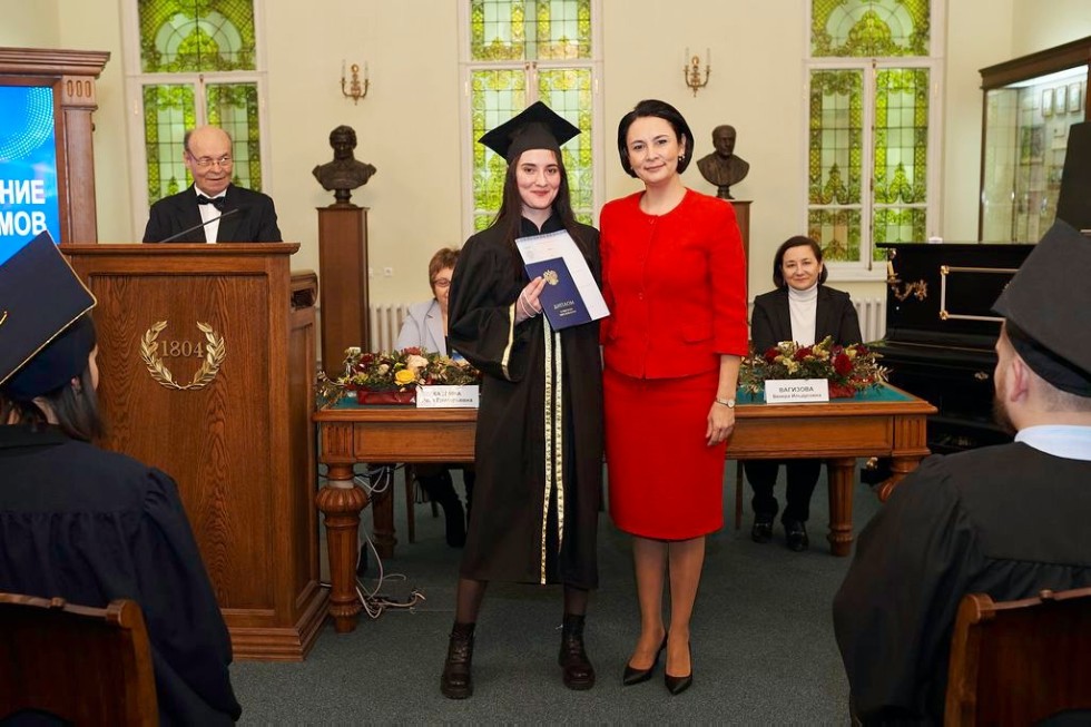 AWARD OF DIPLOMAS TO GRADUATES OF MASTER'S PROGRAMS