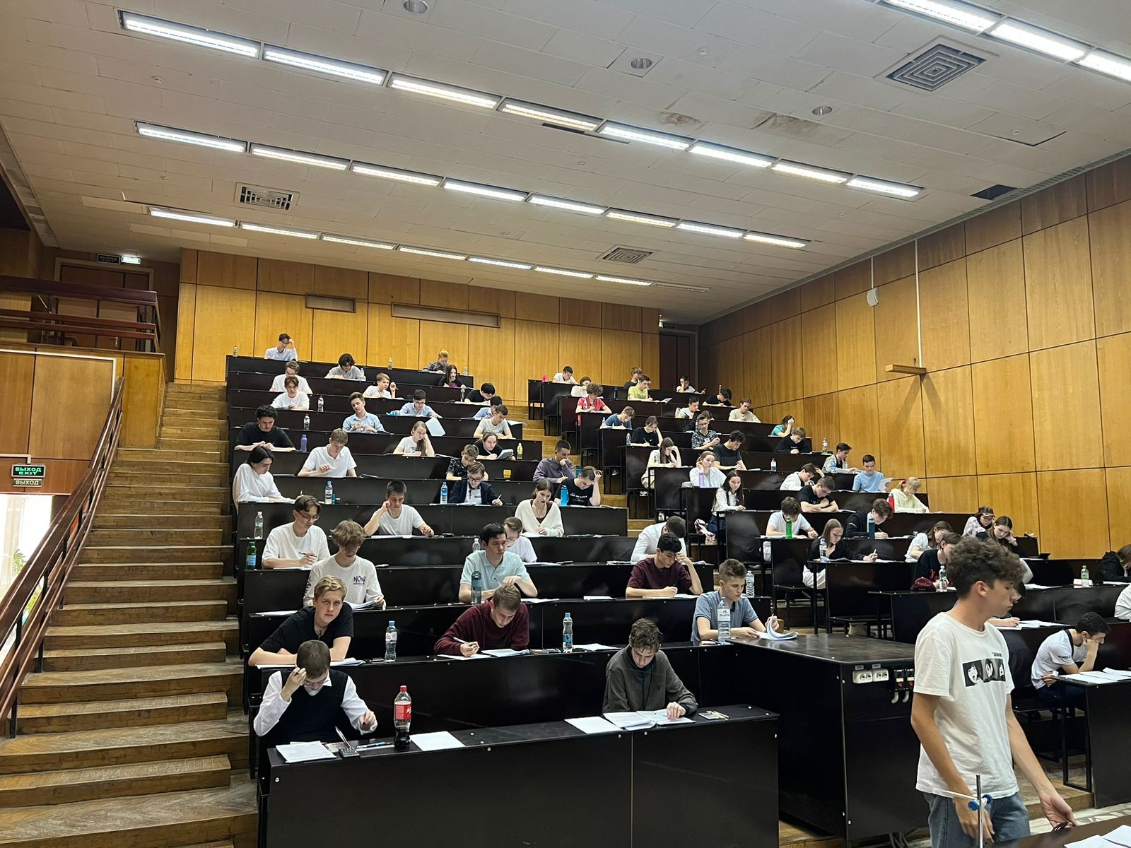 29 апреля в Институте физики прошел очередной пробный ОГЭ по физике!