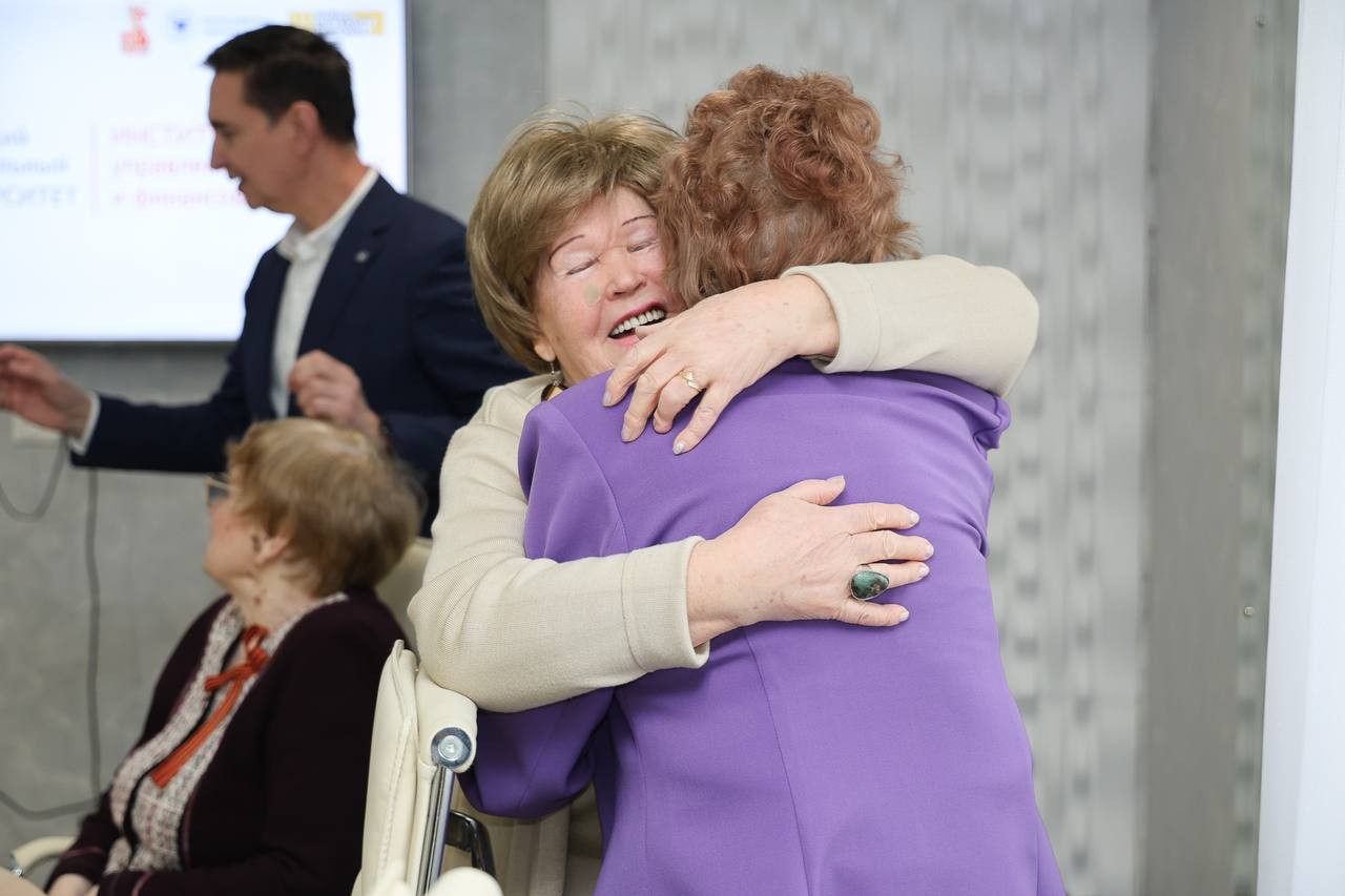 Meeting with veterans of the Institute Meeting with veterans of the Institute