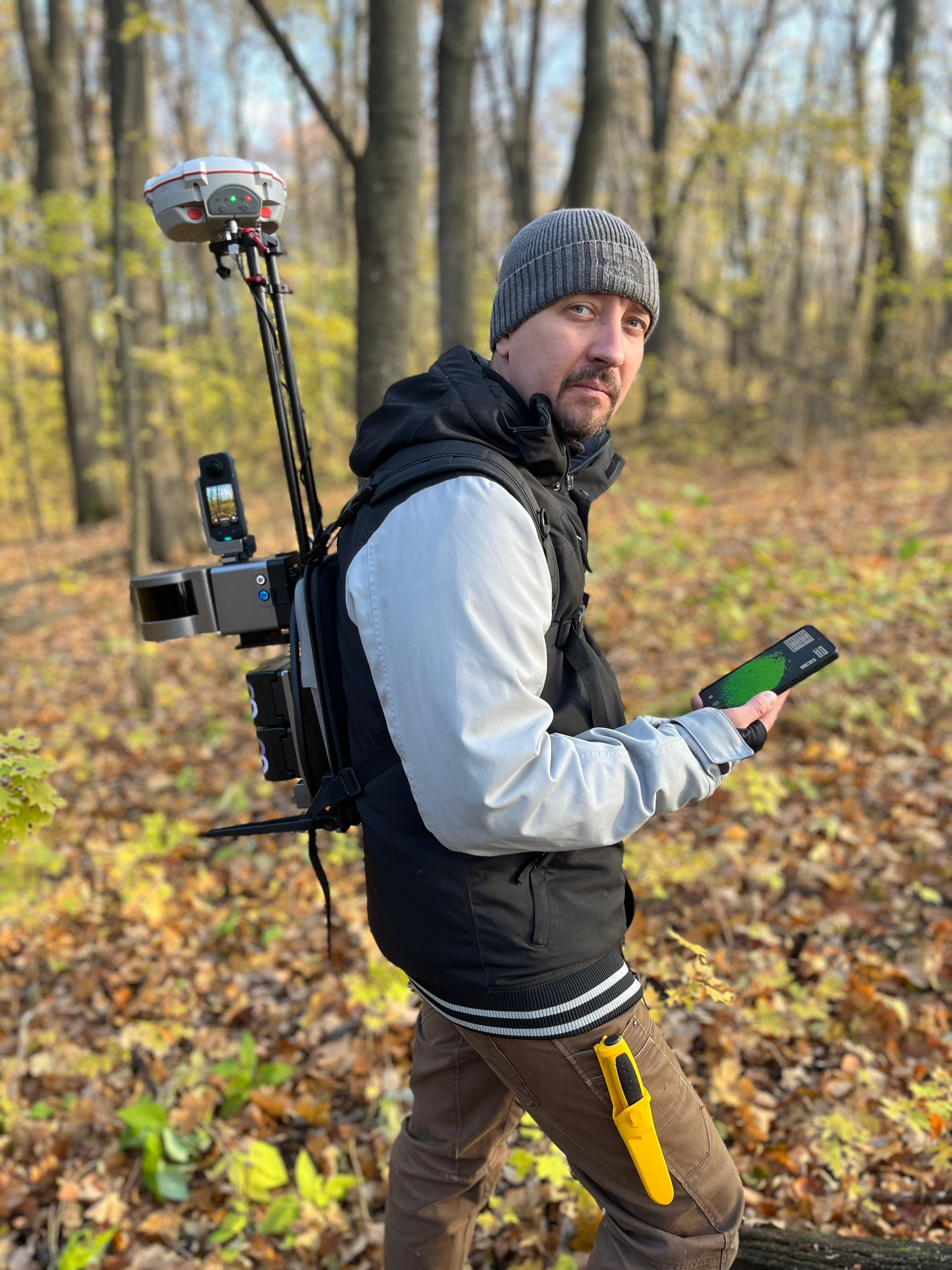 Полевые исследования методом мобильного лазерного сканирования Полевые исследования методом мобильного лазерного сканирования