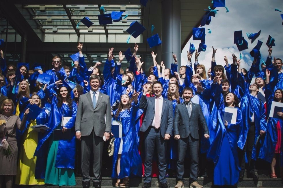 #ITISPROM2015 - We did it! ,Kazan (Volga region) Federal University, Kazan University, ITIS, diplomas, Roman Aleksandrovich Shaikhutdinov, Anton Grachev, ceremony, first graduates,