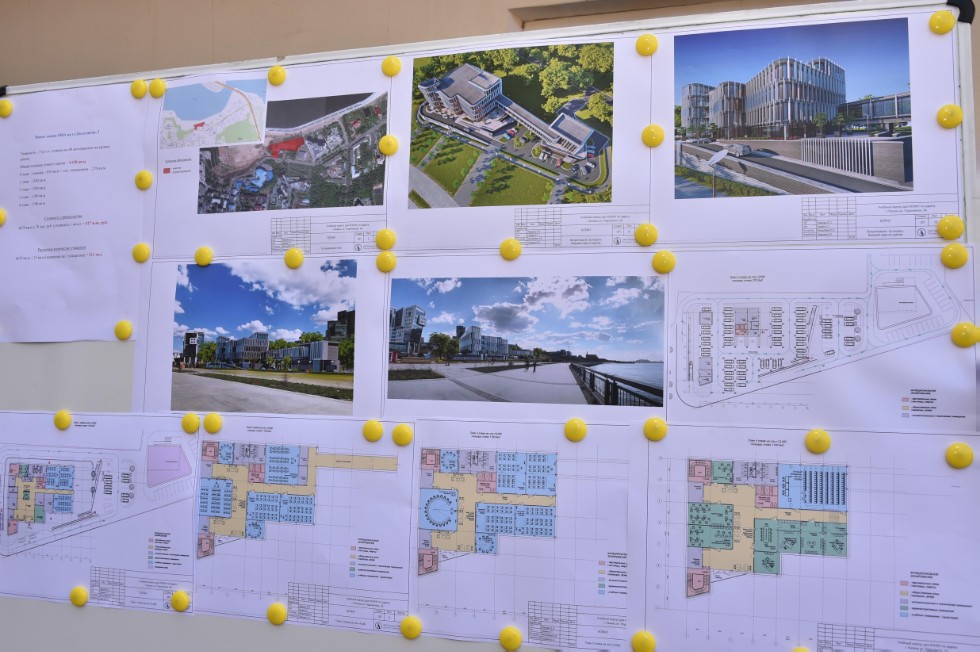 President of Tatarstan Rustam Minnikhanov inspected on-campus renovation and construction works