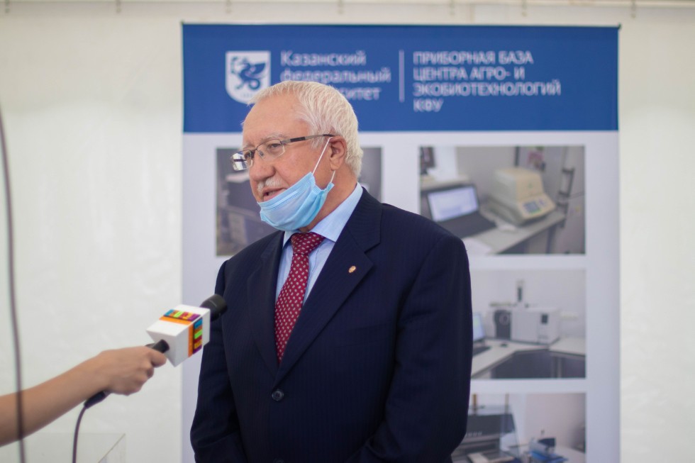 Kazan University's agricultural innovations showed at Field Day Expo