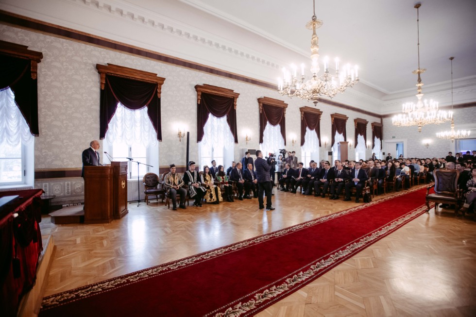 Delegation of Bukhara Region, Uzbekistan, at Kazan Federal University ,Bukhara, Uzbekistan, Bukhara State Medical University