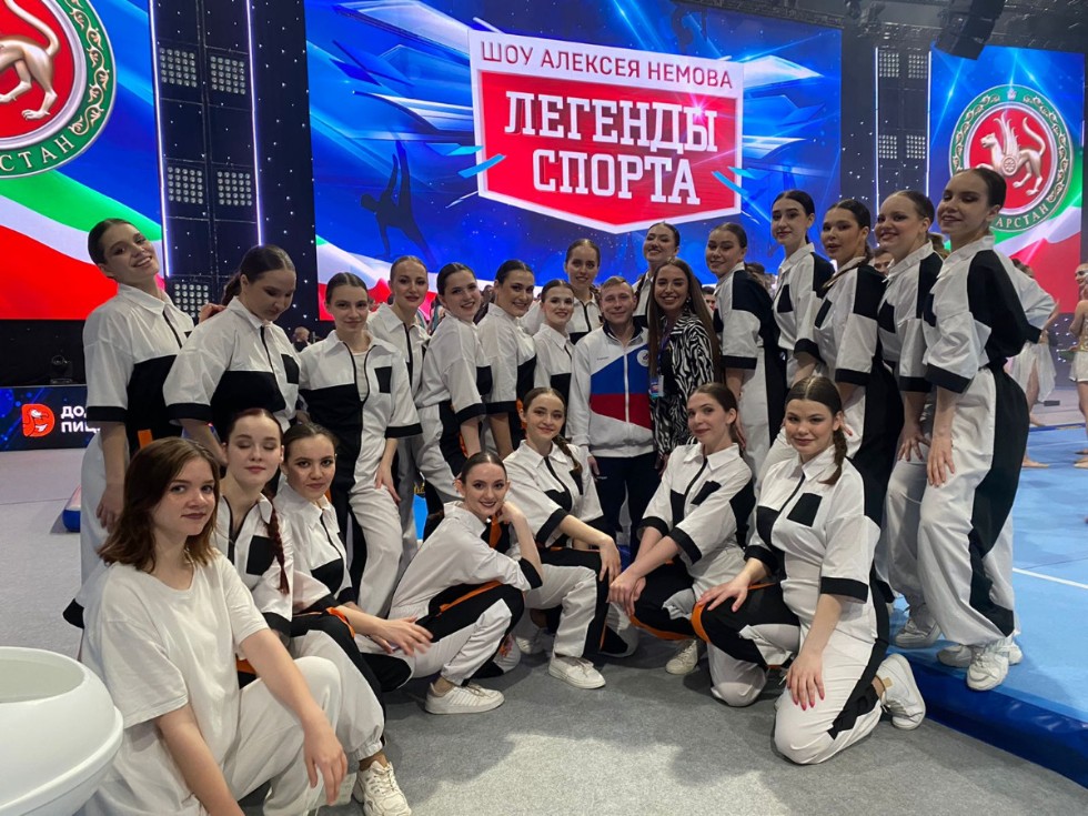 Танцевальный коллектив 'UVillDance' на шоу Алексея Немова 'Легенды спорта'