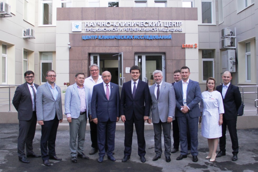 Minister of Science and Higher Education of Russia Mikhail Kotyukov visited Kazan University's medical facilities ,Ministry of Science and Higher Education of Russia