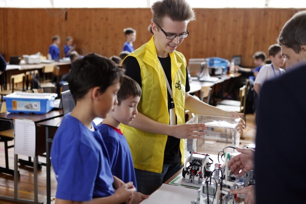 The Republican stage of the All-Russian Robotics Olympiad in the Yelabuga Institute of KFU
