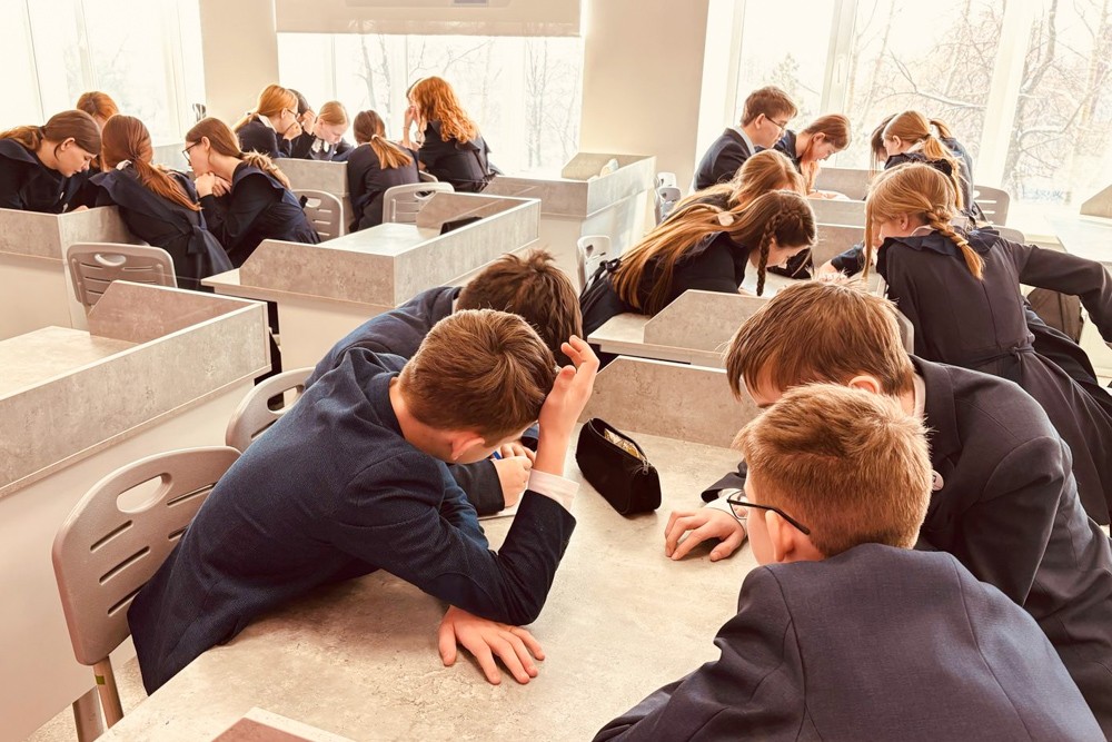 В ОШ 'Университетская' проходила неделя математики, информатики и физики. В ОШ 'Университетская' проходила неделя математики, информатики и физики.