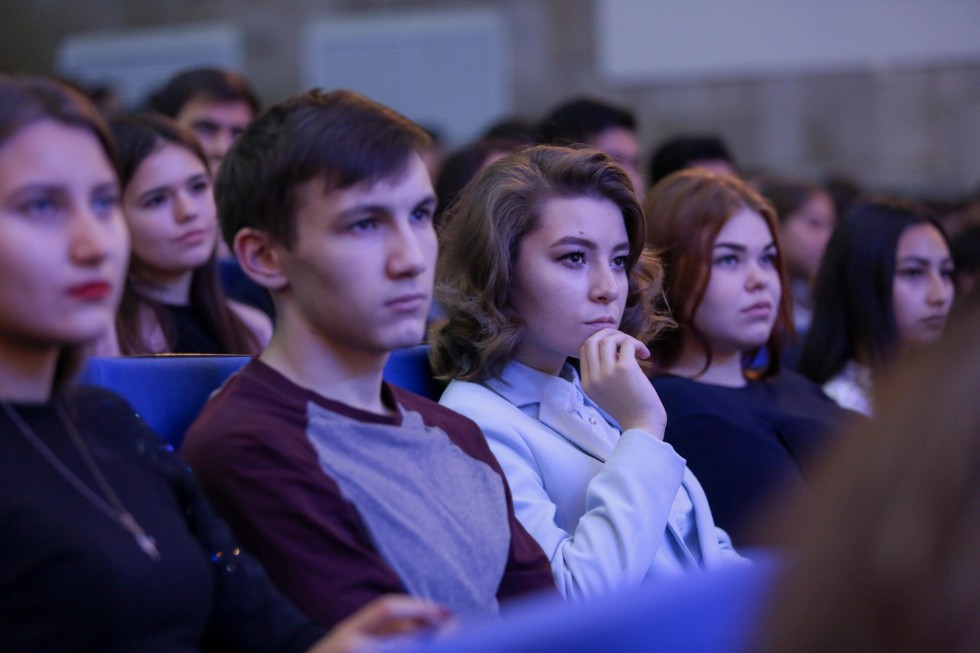 Kazan Federal University's 214th birthday celebrated with a traditional concert ,arts, anniversary