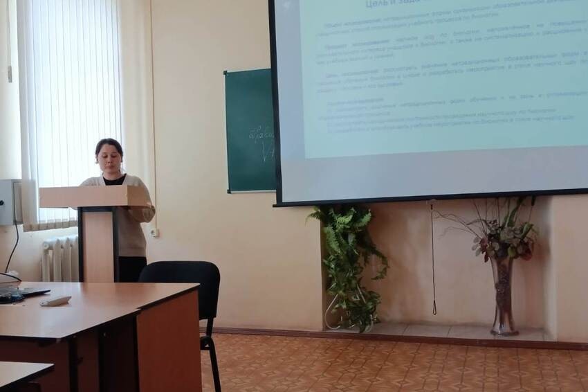 Студенты кафедры биологии и химии приняли участие в 55-й Итоговой научно-образовательной конференции Студенты кафедры биологии и химии приняли участие в 55-й Итоговой научно-образовательной конференции