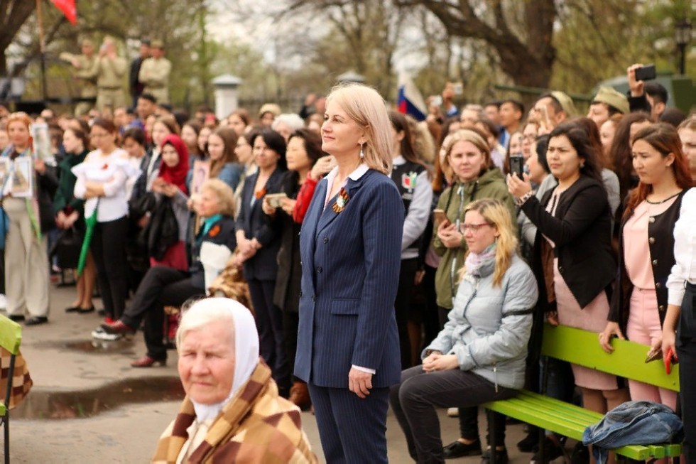 'Поклонимся великим тем годам': День Победы встретили в Елабужском институте КФУ 'Поклонимся великим тем годам': День Победы встретили в Елабужском институте КФУ