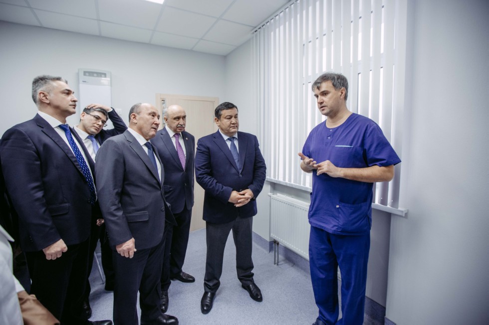 Delegation of Bukhara Region, Uzbekistan, at Kazan Federal University Delegation of Bukhara Region, Uzbekistan, at Kazan Federal University