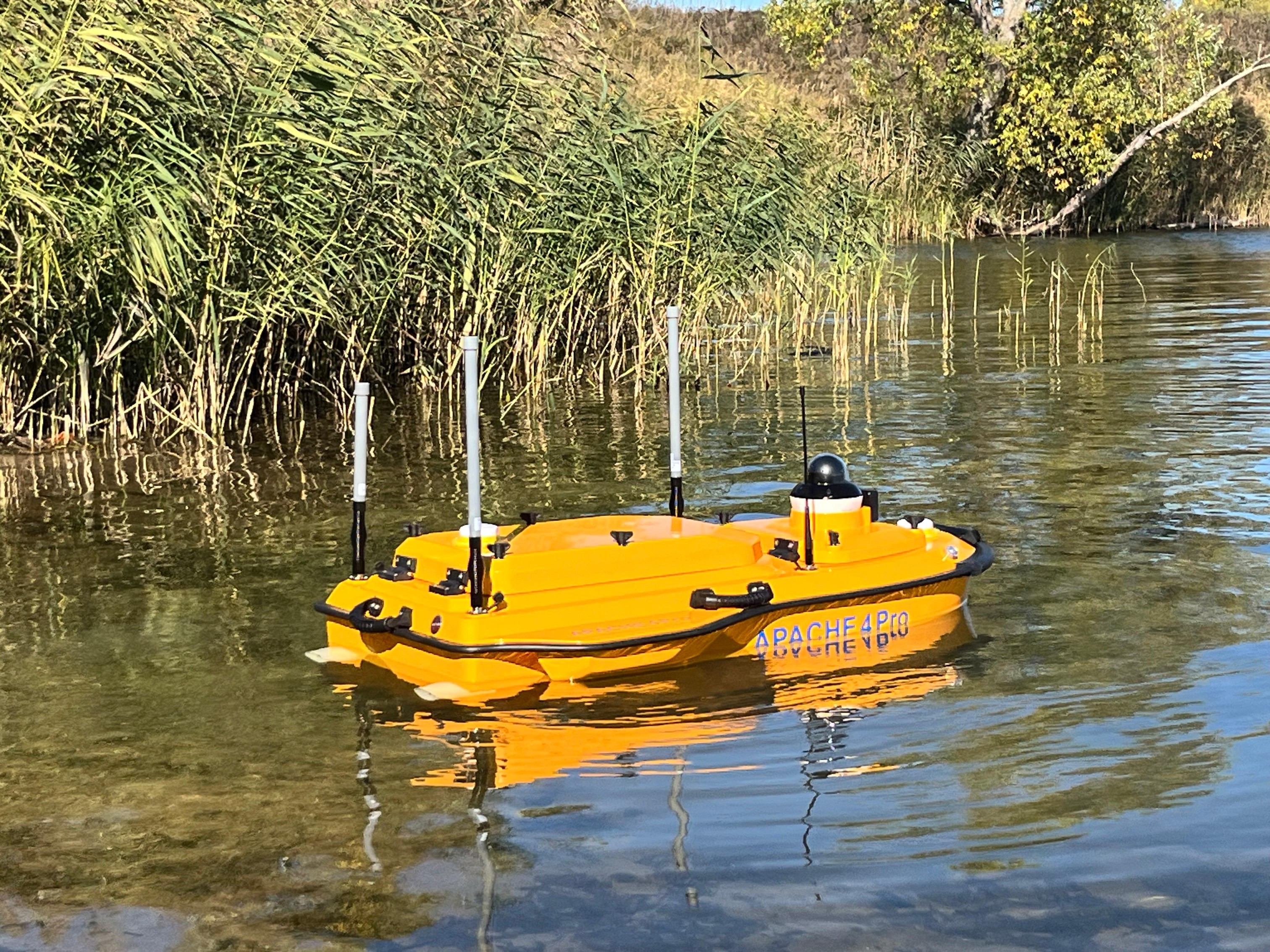 Введен в эксплуатацию компактный беспилотный гидрографический комплекс Apache 4 Pro Введен в эксплуатацию компактный беспилотный гидрографический комплекс Apache 4 Pro