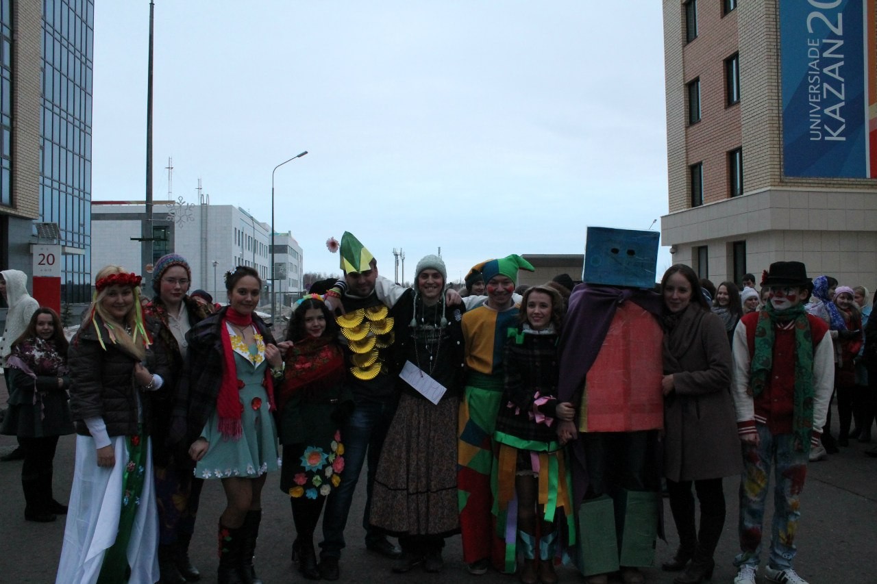 The Student Council of the Law faculty in the Universiade Village