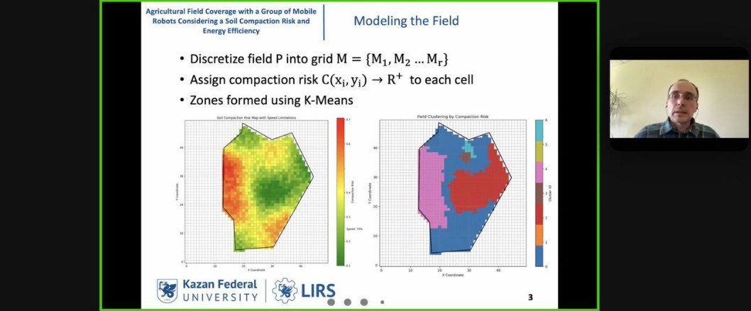 Students from Intelligent Robotics Department made presentations at ADOP 2025 international conference
