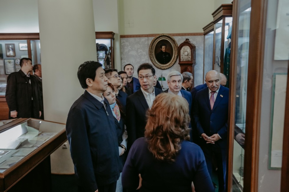 Chairman of the Standing Committee of National People's Congress of China Li Zhanshu visited Kazan Federal University