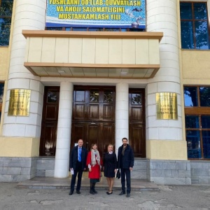 Преподаватели кафедры учёта, анализа и аудита ИУЭиФ посетили Самаркандский институт экономики и сервиса