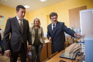 Yelabuga Institute of KFU visited the rector of the Crimean Engineering and Pedagogical University