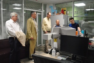 ИГиНГТ посетили члены Международного научного совета ,НОЦ «Геотермохронологии»