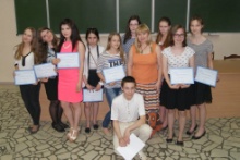 Слушателям Малого университета вручили сертификаты об окончании 2014-2015 учебного года