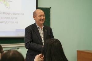 Для студентов первого курса прошла лекция 'Татарстан: история и современность'