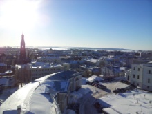 Зима 2014-2015 гг. в Казани стала одной из аномально теплых зим ,погода, климат, метеостанция