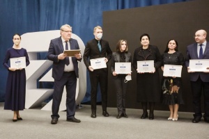 Представителей ИУЭФ наградили за активное участие в организации фестиваля науки 'Территория знаний'