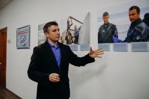 Выставка 'На поиск затонувших кораблей' открылась в КФУ в день 300-летия визита Петра I в Казань