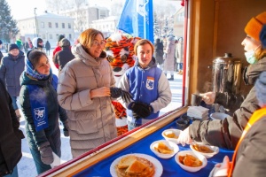 Студенты ЕИ КФУ приняли участие в городском мероприятии, посвященном Дню российского студенчества