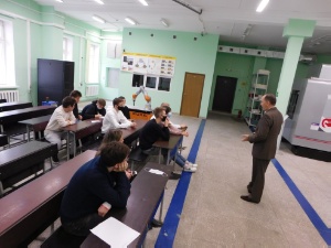 Для учащихся 11-х классов СОШ г. Ульяновска организована экскурсия по Инженерному институту КФУ