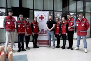 Волонтеры ИФМиБ приняли участие во Всероссийской обучающей программе по первой помощи ,российский красный крест, первая помощь, симуляционное обучение