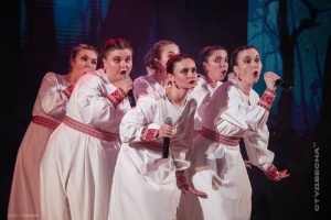 Всероссийский фестиваль 'Российская Студенческая Весна' ,студенческая весна, народный вокал
