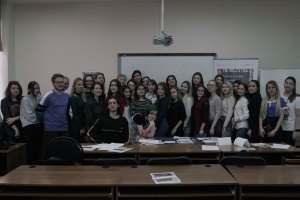 Over 40 first-year students of the Department of Romance and Germanic Philology (groups 802 and 803) took part in a quiz 