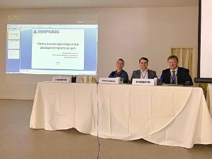 Head of the Laboratory of Intelligent Robotic Systems took part in the XIV Multiconference on Control Problems ,LIRS, ITIS, conference, robotics, mobile robot