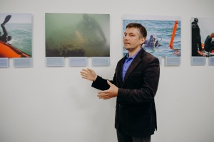 Выставка 'На поиск затонувших кораблей' открылась в КФУ в день 300-летия визита Петра I в Казань ,имо