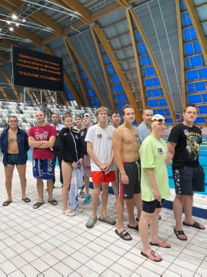 Соревнования Всероссийского фестиваля студенческой лиги плавания 'Плавание объединяет'